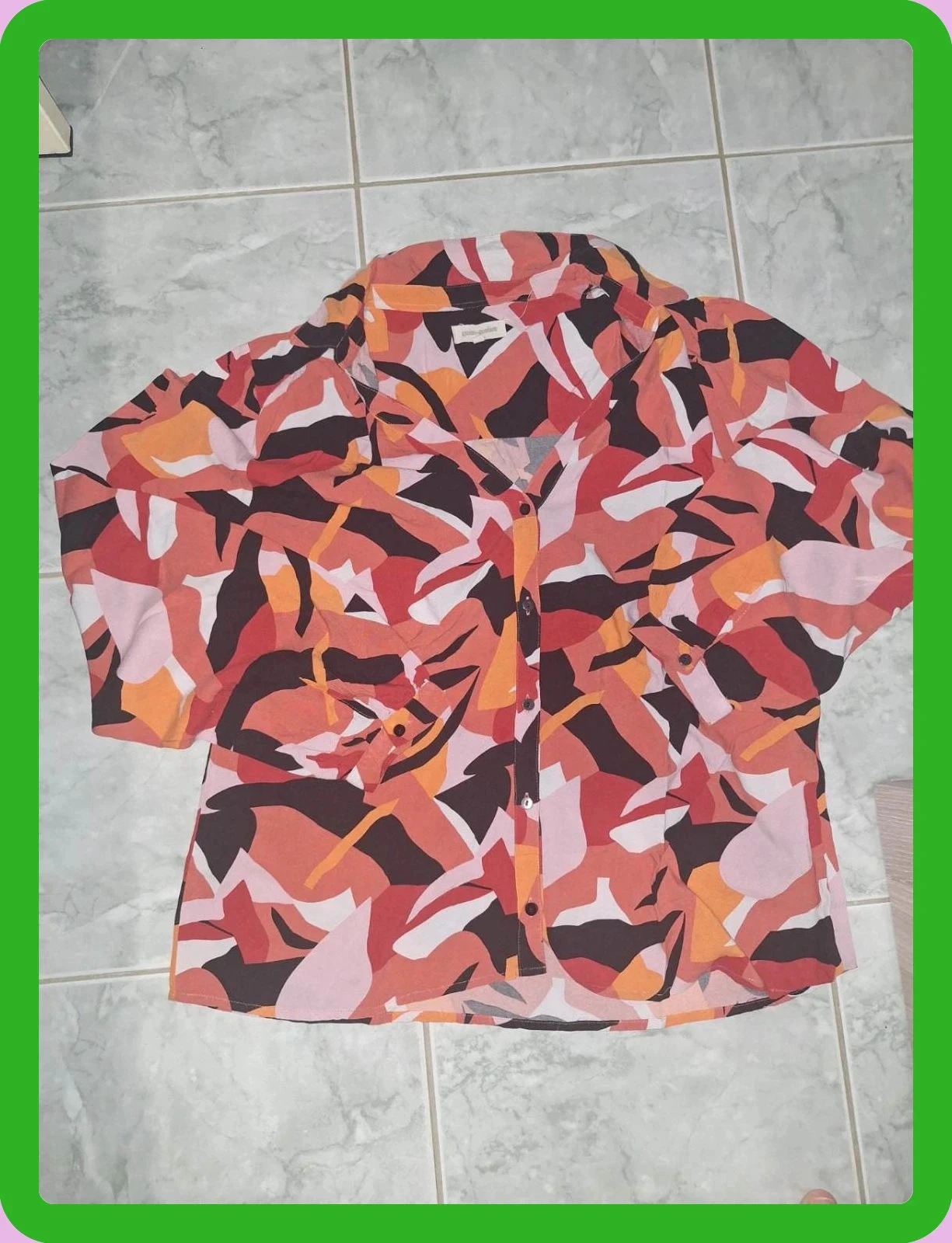 Chemise a motif